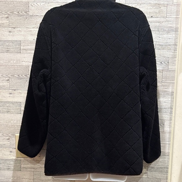 Woolrich Black Quilted Teddy Jacket - Picture 2 of 4